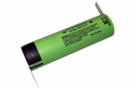 Nabíjecí průmyslová baterie 18650 Panasonic 3400mAh 3,7V Li-Ion vývody do Z