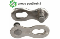 Spojka řetězu KMC 7-8 speed EPT povrch, šedý 7,1 mm, blistr 2 ks