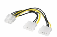 Redukce napájecí 2x5.25" Molex - 8 pin pro PCI-E grafické karty