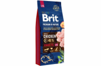 Brit Premium by Nature Senior L+XL 15kg granule pro psy