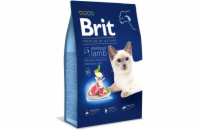 Brit Premium by Nature Cat. Sterilized Lamb, 8kg granule pro kočky