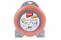 Makita E-01806 struna nylonová 2,4mm, oranžová, 30m, speciální pro aku stroje