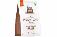 Brit Care Dog Hypoallergenic Weight Loss, 3kg granule pro psy