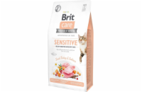 Brit Care Cat Grain-Free Sensitive Healthy Digestion & Delicate Taste, 7kg granule pro kočky