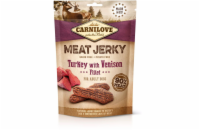 Carnilove Jerky Venison & Turkey Fillet 100g pamlsky pro psy