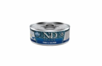 N&D OCEAN CAT Adult Tuna & Salmon 70g konzerva pro kočky