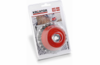 Kreator KRT150205 - Brusný copánkový kartáč M14-100mm