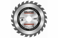 Kreator KRT020416 - Pilový kotouč na dřevo 190mm, 24T