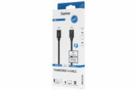 Hama Thunderbolt 4 kabel, USB-C, 0,8 m, 40 Gb/s, 100 W