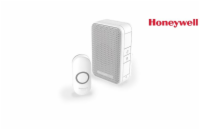 Honeywell Home DC311N bezdrátový zvonek Series 3, 4 melodie, přenosná základna bílá, design. tlačítko