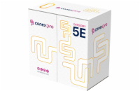 Conexpro FTP kabel ekonomy venkovní, CAT5e, PE, 24 AWG, 305m, černý