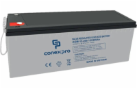 Conexpro baterie AGM 12V, 200Ah, životnost 10 let, M8