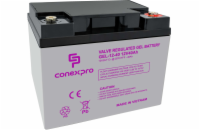 Conexpro baterie gelová, 12V, 40Ah, životnost 10-12 let, M6, Deep cycle