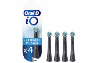 Oral-B iO Ultimate Clean Black Náhradní hlavice, 4 ks