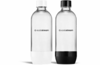 SodaStream Lahev JET 2x 1 l, bílá/černá