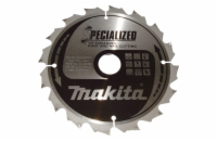 Makita kotouč pilový dřevo SPECIALIZED se zapuštěnými zuby 190x2x30mm 16Z (B-33059)