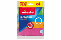 Vileda 155717 Univerzální utěrka Microfibre Colors 4 ks