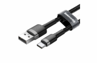 Baseus Cafule kabel USB-C 2A 2m (šedo-černý)