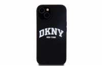 DKNY Liquid Silicone Arch Logo MagSafe Zadní Kryt pro iPhone 11 Black