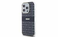 DKNY PC/TPU Repeat Pattern Tonal Stripe Magsafe Zadní Kryt pro iPhone 13 Pro Max Black