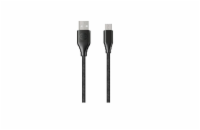 Datový kabel Forever Core USB/microUSB 1,5m 3A textilní černý