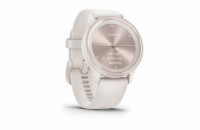 Garmin vívomove Sport,Peach Gold/White, silikonový řemínek