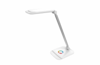 Platinet PDLQ60  LED stolní lampa 12W s nočním světlem, bílá