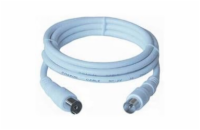 KABEL TV anténní propojovací M/F 75 Ohm 2m