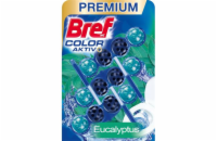 Bref WC blok Color Aktiv Eucalyptus 3x50g