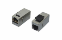 EuroLan kombinovaný keystone/spojka, STP, Cat.5e, RJ45 female - RJ45 female