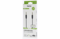 Hama audio kabel jack 3.5 mm, 1,5m, slim