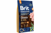 Brit Premium by Nature Adult M 8kg granule pro psy