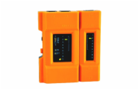 DATACOM Cable Tester LED (RJ45,12,11) ORANGE s reg.rychlosti testu