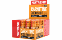 Nutrend CARNITINE 3000 SHOT, 20x 60 ml, pomeranč