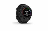 Garmin fenix7 Pro – Solar Edition, Gray / Black Band