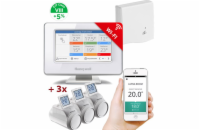 Honeywell Home EvoHome Starter Set 3 CZ, EvoHome Touch WiFi + 3x termohlavice + BDR91