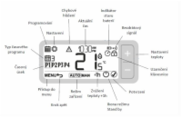 Honeywell Home T3R, Bezdrátový programovatelný termostat, 7denní program