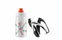 ELITE KIT CEO 24´ košík černý lesklý + láhev  JET čirá/oranžová, 350 ml