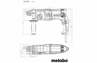 Metabo KHE 2645 Kombinované kladivo (601710500)