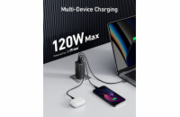 Anker 737 GaN III 3-Port 120W Charger 2xUSB-C (100W) + 1xUSB-A (22.5W)