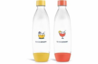 SodaStream Lahev FUSE 2x 1 l, oranžová/žlutá