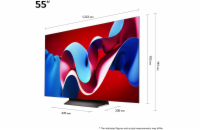 55" LG OLED55C44LA