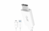 ROMOSS Kabel USB-C (USB 2.0), bílý