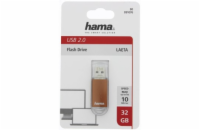 Hama laeta FlashPen, USB 2.0, 32 GB, 66x, hnědá