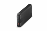 Hama PD 10 powerbanka, 10000 mAh, 3 výstupy: 2x USB-C, 1x USB-A, LED displej, PD, Qualcomm