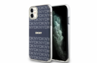 DKNY PC/TPU Repeat Pattern Tonal Stripe Magsafe Zadní Kryt pro iPhone 11 Blue