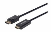 MANHATTAN Kabel DisplayPort na HDMI 1080p, 1.8m, černý