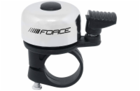 zvonek Force Mini Fe/plast 22,2mm paličkový, stříbrný