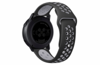 Tactical Double silikonový řemínek pro Xiaomi Amazfit Pace Black/Grey - černo šedý