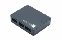 Connect IT CI-170 USB 3.0 HUB se 4 porty